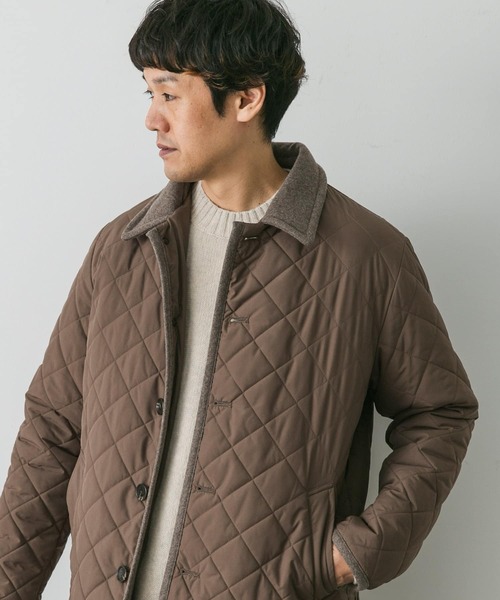 URBAN RESEARCH DOORS（アーバンリサーチドアーズ）の「『撥水』LIFE STYLE TAILOR　LIMONTA EAST キルティングコート（その他アウター・メンズ・モカ/ブラック/ネイビー・MEDIUM/LARGE）」の16枚目の写真