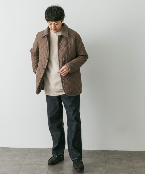 URBAN RESEARCH DOORS（アーバンリサーチドアーズ）の「『撥水』LIFE STYLE TAILOR　LIMONTA EAST キルティングコート（その他アウター・メンズ・モカ/ブラック/ネイビー・MEDIUM/LARGE）」の17枚目の写真