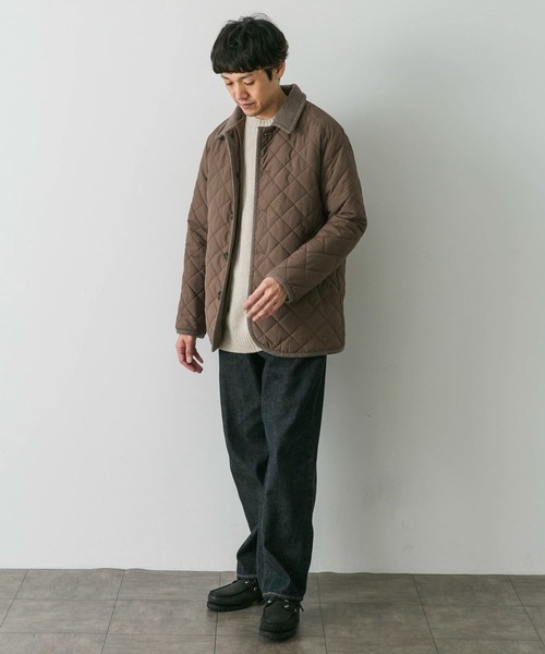 URBAN RESEARCH DOORS（アーバンリサーチドアーズ）の「『撥水』LIFE STYLE TAILOR　LIMONTA EAST キルティングコート（その他アウター・メンズ・モカ/ブラック/ネイビー・MEDIUM/LARGE）」の18枚目の写真