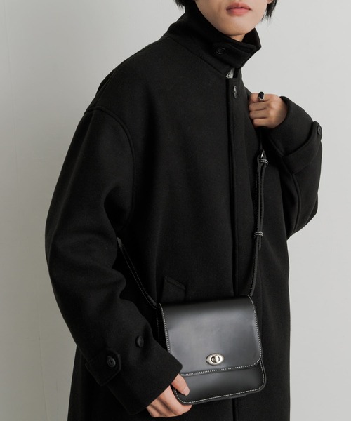 SENSE OF PLACE by URBAN RESEARCH(センスオブプレイスバイアーバンリサーチ)の「『ユニセックス』バルマカーンルーズコート(その他アウター・メンズ・グレー/ブラック・MEDIUM/LARGE)」の11枚目の写真