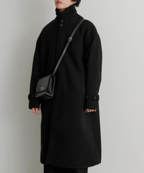 SENSE OF PLACE by URBAN RESEARCH(センスオブプレイスバイアーバンリサーチ)の「『ユニセックス』バルマカーンルーズコート(その他アウター・メンズ・グレー/ブラック・MEDIUM/LARGE)」の13枚目の写真