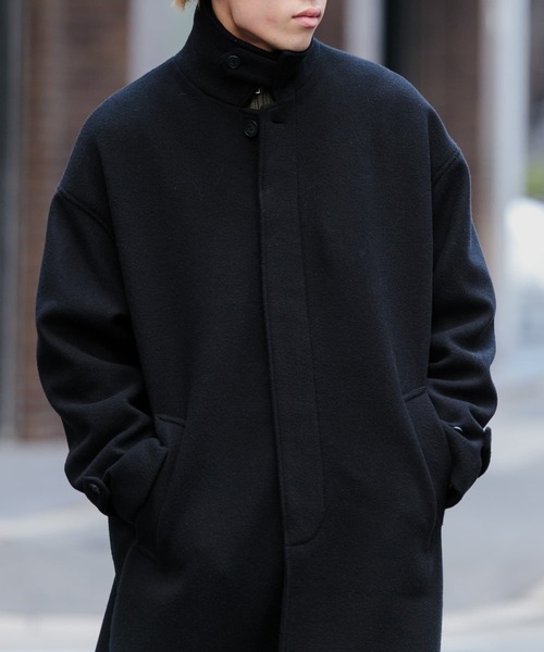 SENSE OF PLACE by URBAN RESEARCH(センスオブプレイスバイアーバンリサーチ)の「『ユニセックス』バルマカーンルーズコート(その他アウター・メンズ・グレー/ブラック・MEDIUM/LARGE)」の18枚目の写真