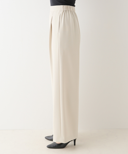 ドゥーズィエムクラス／定価3.7万円 eleganceパンツホワイトワイドパンツ Deuxieme Classe（ドゥーズィエムクラス）の「*elegance パンツ