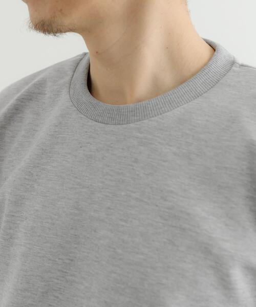 ITEMS URBANRESEARCH（アイテムズ アーバンリサーチ）の「裏起毛ダンボール クルーネックトップス（スウェット・メンズ・グレー/オフホワイト/ブラック・LARGE/MEDIUM）」の14枚目の写真