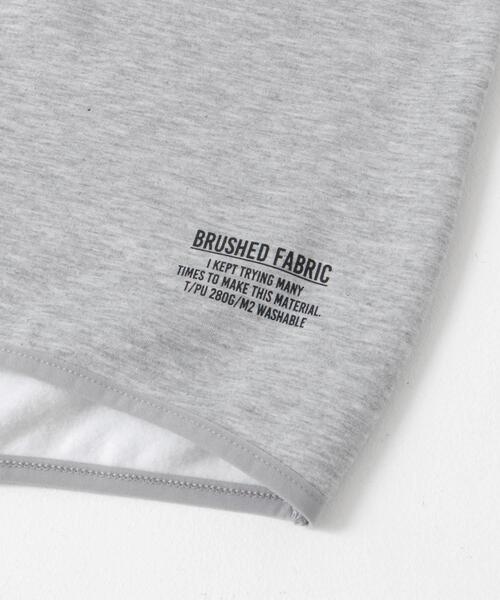 ITEMS URBANRESEARCH（アイテムズ アーバンリサーチ）の「裏起毛ダンボール クルーネックトップス（スウェット・メンズ・グレー/オフホワイト/ブラック・LARGE/MEDIUM）」の18枚目の写真