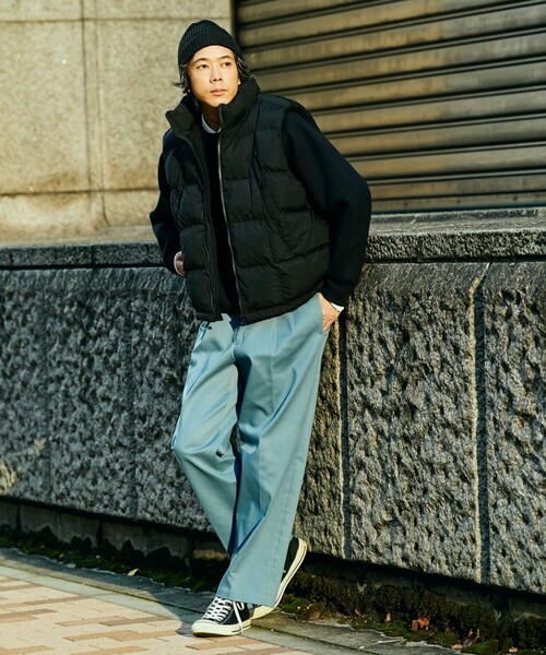 【新品未使用】アンミヌ unminou フロントタックデニム 綿100％デニムワイドタックパンツ【大きいサイズ有】 通販