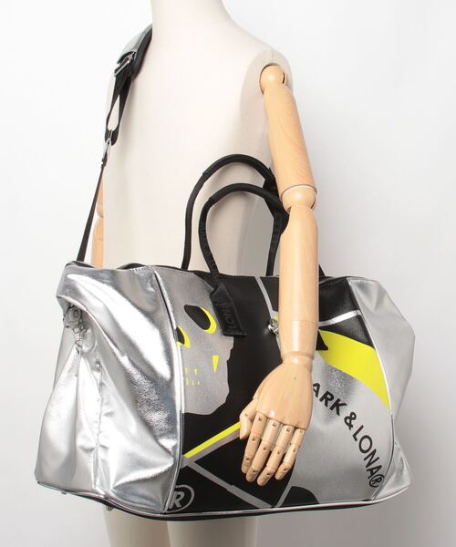 MARK & LONA（マークアンドロナ）の「Cray Metalic Boston Bag