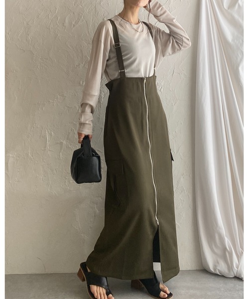 She's Closet（シーズクローゼット）の「ハイウエストフロント