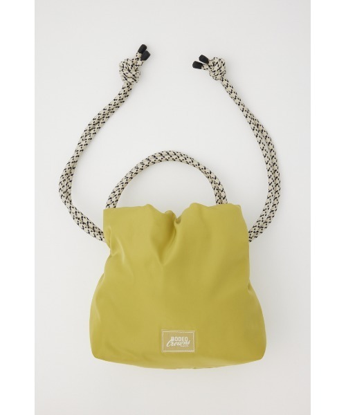 RODEO CROWNS WIDE BOWL（ロデオクラウンズワイドボウル）の「PUFF ハンドバッグ（ショルダーバッグ・レディース・パープル/グリーン/ブラック・FREE）」の3枚目の写真