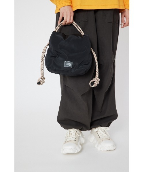 RODEO CROWNS WIDE BOWL（ロデオクラウンズワイドボウル）の「PUFF ハンドバッグ（ショルダーバッグ・レディース・パープル/グリーン/ブラック・FREE）」の12枚目の写真