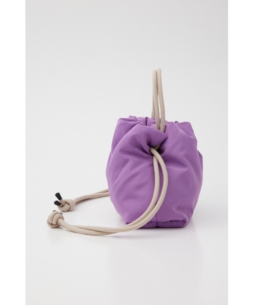 RODEO CROWNS WIDE BOWL（ロデオクラウンズワイドボウル）の「PUFF ハンドバッグ（ショルダーバッグ・レディース・パープル/グリーン/ブラック・FREE）」の4枚目の写真