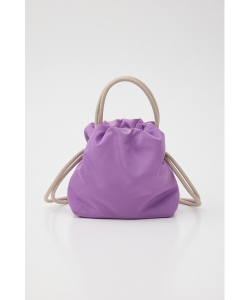 RODEO CROWNS WIDE BOWL（ロデオクラウンズワイドボウル）の「PUFF ハンドバッグ（ショルダーバッグ・レディース・パープル/グリーン/ブラック・FREE）」の6枚目の写真