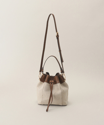 MIAN  | 【MIAN/ミアン】キャンバスリネン2wayショルダー(ショルダーバッグ)