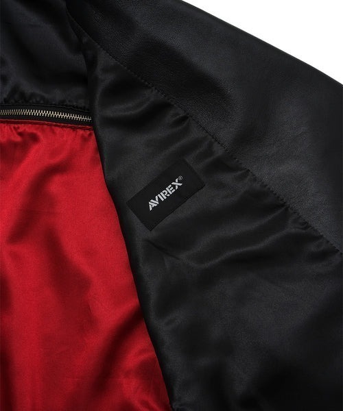 FACETASM(ファセッタズム)の「FACETASM×AVIREX / ファセッタズム×アヴィレックス/ZIP RIDERS JACKET(ライダースジャケット・メンズ・ブラック・4)」の5枚目の写真