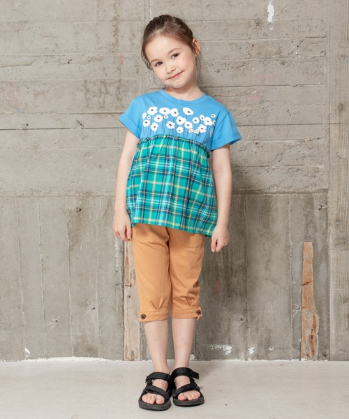 RAGMART（ラグマート）の「カットソー7分丈パンツ（その他パンツ・キッズ・キャメル/グリーン/ブルー/グレー・90cm/95cm/80ｃｍ）」の6枚目の写真