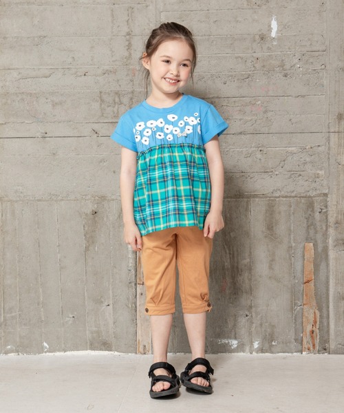 RAGMART（ラグマート）の「カットソー7分丈パンツ（その他パンツ・キッズ・キャメル/グリーン/ブルー/グレー・90cm/95cm/80ｃｍ）」の7枚目の写真