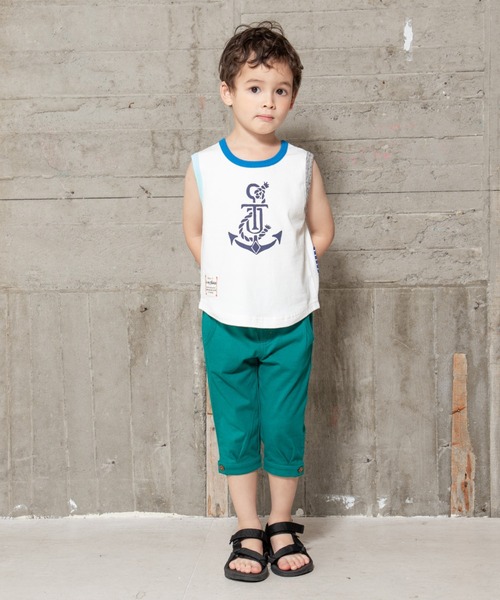 RAGMART（ラグマート）の「カットソー7分丈パンツ（その他パンツ・キッズ・キャメル/グリーン/ブルー/グレー・90cm/95cm/80ｃｍ）」の12枚目の写真