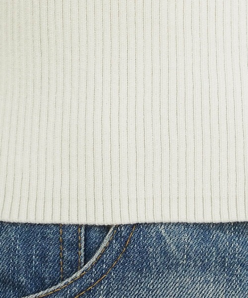 tiptop（ティップトップ）の「配色アメスリニットタンク（タンクトップ・レディース・アイボリー/ブルー/ホワイト系その他/ブラック・FREE）」の12枚目の写真