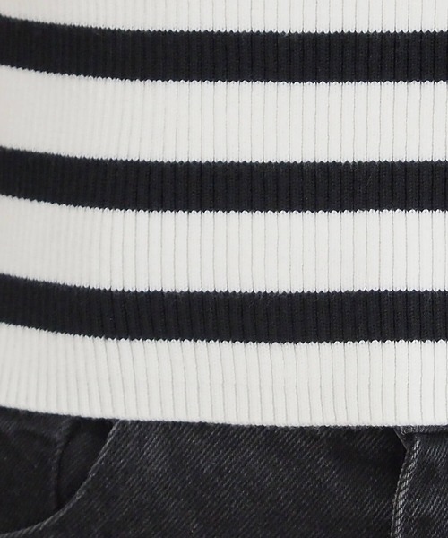 tiptop（ティップトップ）の「配色アメスリニットタンク（タンクトップ・レディース・アイボリー/ブルー/ホワイト系その他/ブラック・FREE）」の20枚目の写真