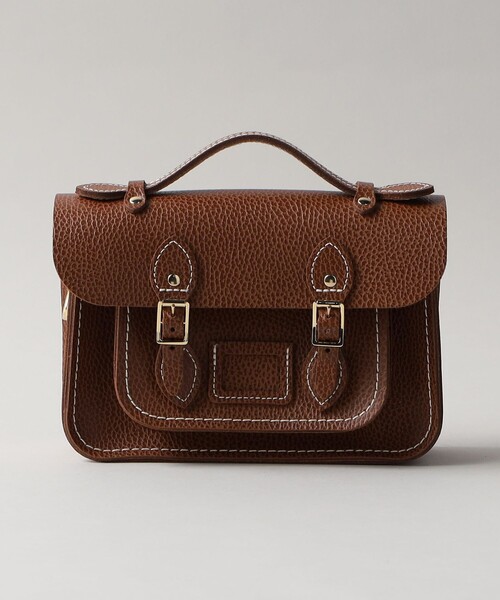 The Cambridge Satchel Company（ケンブリッジサッチェル）の「＜THE CAMBRIDGE SATCHEL＞The Mini（ショルダーバッグ・レディース・パープル/モカ/ブラック・FREE）」の9枚目の写真