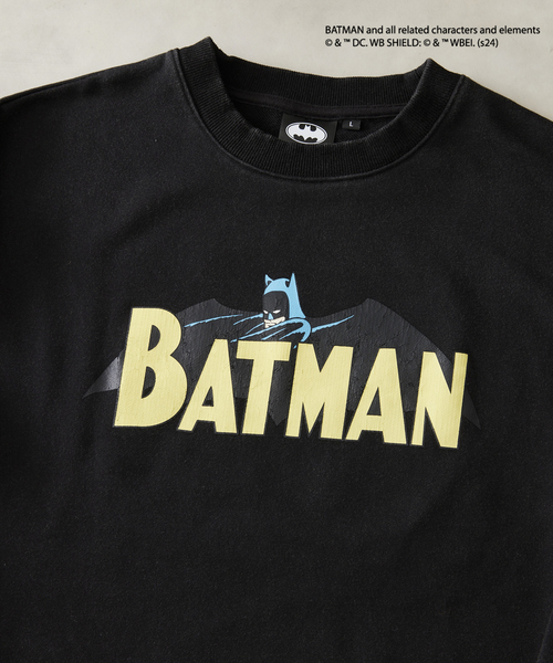 JOURNAL STANDARD relume(ジャーナルスタンダード レリューム)の「【BATMAN / バットマン】別注 プリントクルーネックスウェット(スウェット・メンズ・ライトグレー/ブラック/ネイビー/アイボリー・MEDIUM/LARGE)」の17枚目の写真