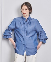 UNITED ARROWS（ユナイテッドアローズ）の「シャンブレー フリルカラー