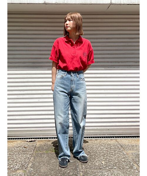 Ungrid（アングリッド）の「ハイウエストルーズテーパードデニム（デニムパンツ・レディース・ブルー・25inch/26inch/24inch）」の21枚目の写真