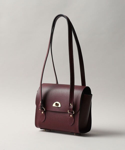 The Cambridge Satchel Company(ケンブリッジサッチェル)の「<THE CAMBRIDGE SATCHEL>the mini Emily(トートバッグ・レディース・ライトグレー/ワインレッド・FREE)」の9枚目の写真
