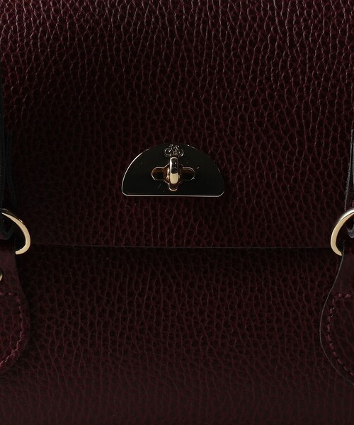 The Cambridge Satchel Company(ケンブリッジサッチェル)の「<THE CAMBRIDGE SATCHEL>the mini Emily(トートバッグ・レディース・ライトグレー/ワインレッド・FREE)」の14枚目の写真