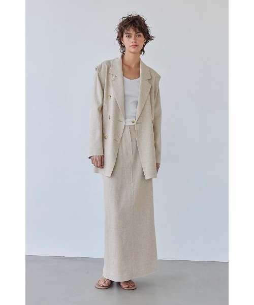 【新品、試着のみ】アリシアスタン　ストレートロングスカート ALEXIA STAM スカート Straight Long Skirt/ストレートロング