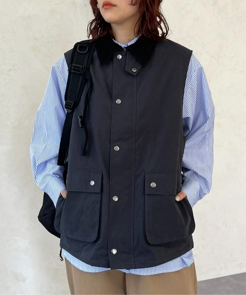 CPCM(シーピーシーエム)の「綿ナイロンハンティングベスト(ベスト・メンズ・アイボリー/カーキ/ブラック・MEDIUM/LARGE)」の1枚目の写真