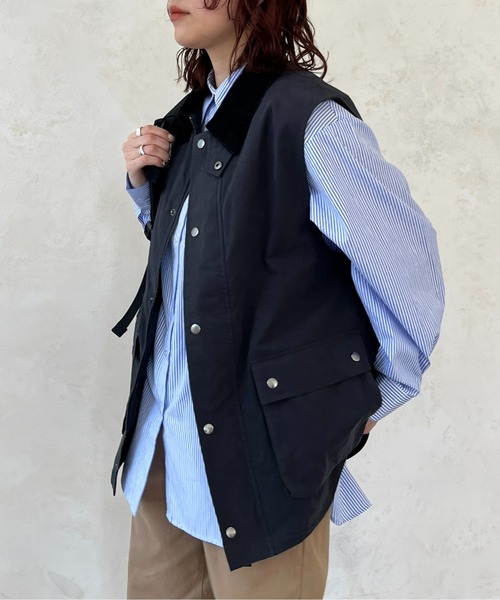 CPCM(シーピーシーエム)の「綿ナイロンハンティングベスト(ベスト・メンズ・アイボリー/カーキ/ブラック・MEDIUM/LARGE)」の11枚目の写真