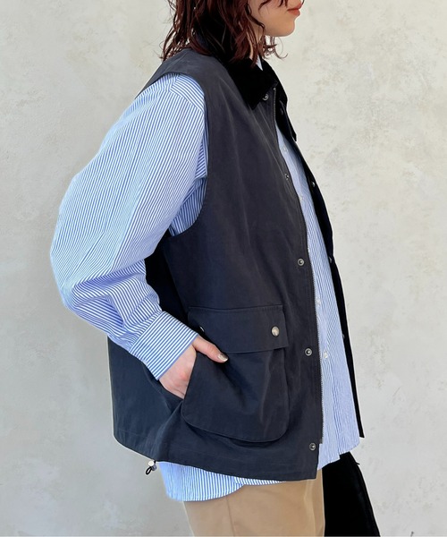 CPCM(シーピーシーエム)の「綿ナイロンハンティングベスト(ベスト・メンズ・アイボリー/カーキ/ブラック・MEDIUM/LARGE)」の13枚目の写真