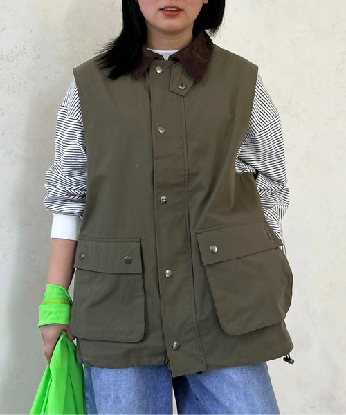 CPCM(シーピーシーエム)の「綿ナイロンハンティングベスト(ベスト・メンズ・アイボリー/カーキ/ブラック・MEDIUM/LARGE)」の19枚目の写真