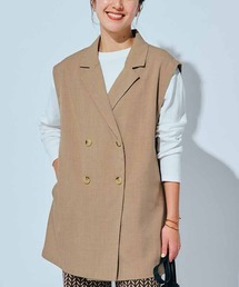リブ イン コンフォート きちんと見えがかなう 大人のダブルベスト