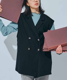 リブ イン コンフォート きちんと見えがかなう 大人のダブルベスト