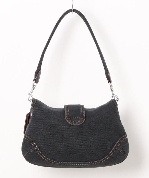 COACH（コーチ）の「ソーホー バッグ・アップサイクル リパーパス デニム（ショルダーバッグ・レディース・ブラック系その他・ONE）」の8枚目の写真