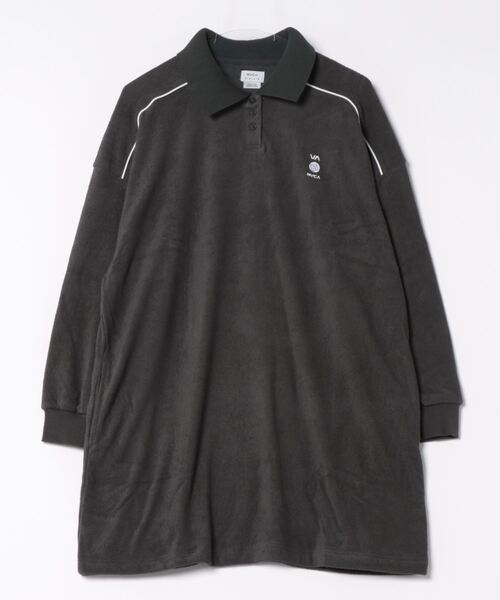 RVCA(ルーカ)の「【直営店限定】RVCA レディース ALL TIME TERRY LS DRESS ワンピース 【2024年春夏モデル】/ルーカワンピース(ワンピース・レディース・アイボリー/ブラック/パープル系その他・LARGE/SMALL/MEDIUM)」の1枚目の写真