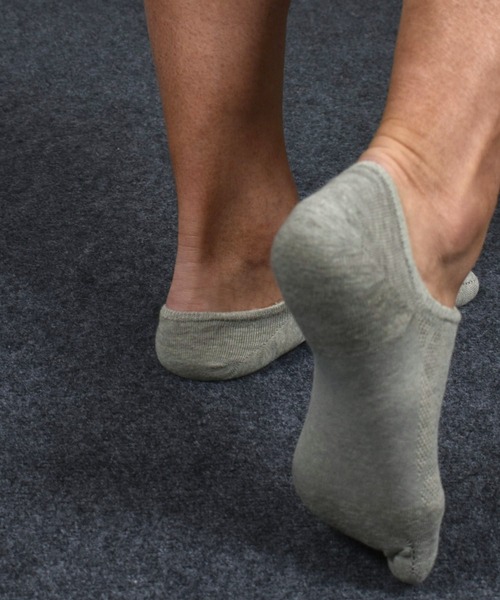 COMON＋（コモンプラス）の「蒸れ防止 甲部分メッシュ5色セット コットン5本指ローソックス（ゴルフグッズ・メンズ・その他・FREE）」の15枚目の写真