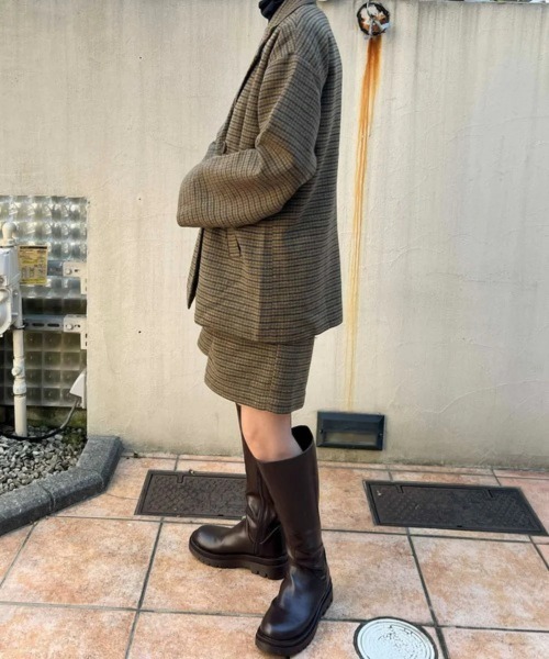 【セール】オーバーサイズダブルジャケット(テーラードジャケット)|byYOUANCE(バイユアンス) 【セール】オーバーサイズダブルジャケット(テーラードジャケット)|byYOUANCE(バイユアンス)