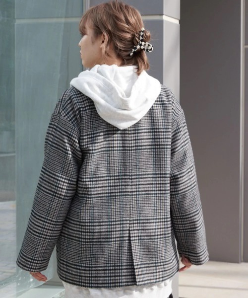 【セール】オーバーサイズダブルジャケット(テーラードジャケット)|byYOUANCE(バイユアンス) 【セール】オーバーサイズダブルジャケット(テーラードジャケット)|byYOUANCE(バイユアンス)