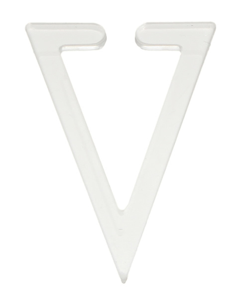 WEGO（ウィゴー）の「WEGO/アクリルトライアングルイヤーカフ（イヤリング・レディース・ブルー/レッド/イエロー/パープル/ホワイト系その他/ブラック系その他/ピンク・FREE）」の2枚目の写真