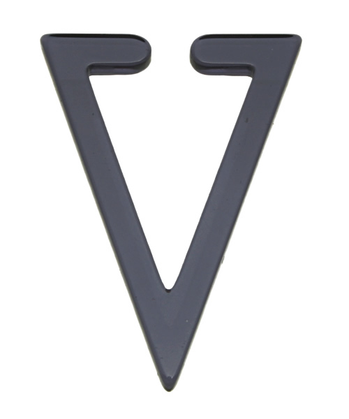 WEGO（ウィゴー）の「WEGO/アクリルトライアングルイヤーカフ（イヤリング・レディース・ブルー/レッド/イエロー/パープル/ホワイト系その他/ブラック系その他/ピンク・FREE）」の3枚目の写真