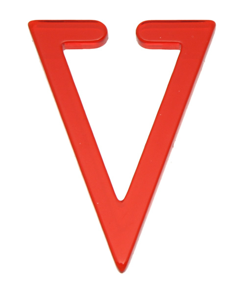 WEGO（ウィゴー）の「WEGO/アクリルトライアングルイヤーカフ（イヤリング・レディース・ブルー/レッド/イエロー/パープル/ホワイト系その他/ブラック系その他/ピンク・FREE）」の7枚目の写真