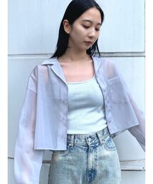 EMODA | エアリーショートシャツ(シャツ/ブラウス)