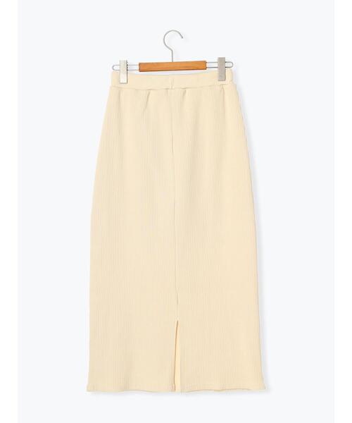 Lugnoncure（ルノンキュール）の「テレコタイトスカート（スカート・レディース・オフホワイト/ブルー/ブラック・F）」の21枚目の写真