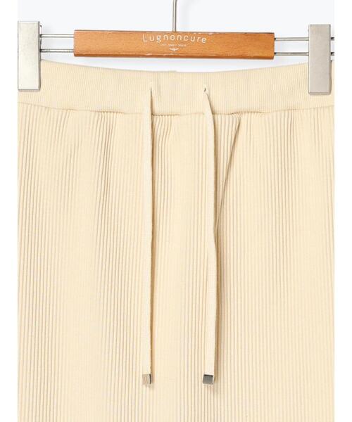 Lugnoncure（ルノンキュール）の「テレコタイトスカート（スカート・レディース・オフホワイト/ブルー/ブラック・F）」の22枚目の写真