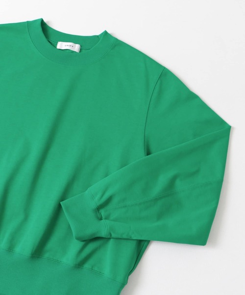 tシャツ UNIFY　スウェットライクプルオーバー レディース セール】UNIFY スウェットライクプルオーバー（Tシャツ