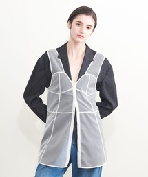 AEWEN MATOPH | ＜AEWEN MATOPH＞オーガンジー フレア ノースリーブブラウス(シャツ/ブラウス)