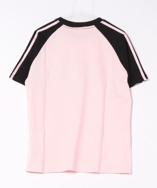 GEMEDA（ジェメダ）の「レトロラグランスリーブTシャツ（Tシャツ/カットソー・レディース・ピンク/ネイビー/ライトブルー・M）」の22枚目の写真